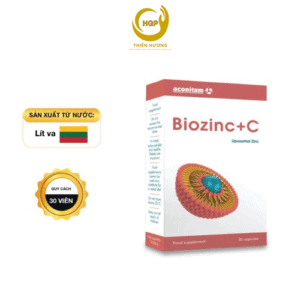 Biozinc+C – Kẽm tăng đề kháng, giúp ăn ngon, nâng cao sức khỏe