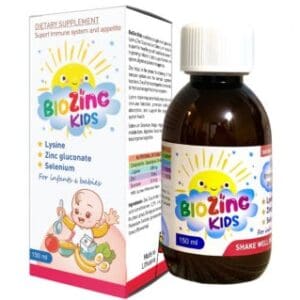 Biozinc kids- Siro bổ sung Kẽm hữu cơ, ăn ngon, tăng đề kháng