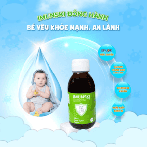 Vitamin D dạng vi nang trong IMUNSKI giúp ổn định chức năng của vitamin D